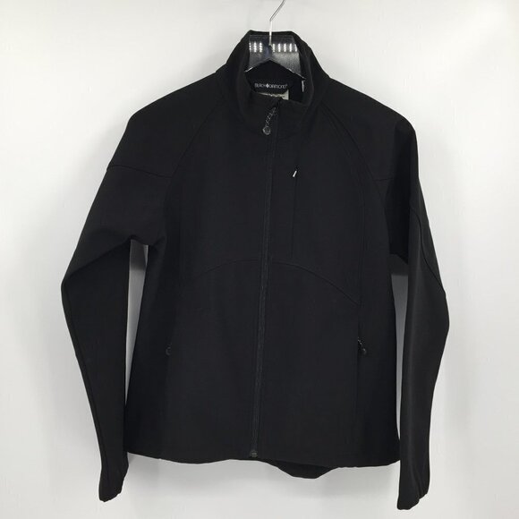 Black Diamond fleece lined zipper jacket ski lighter weight woman Small - Picture 1 of 6